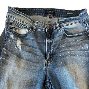 Judy Blue Distressed Boyfriend Jeans